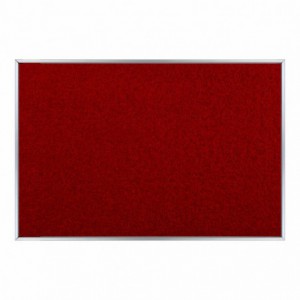 Info Board Alufine Frame (900 x 600mm - Red)
