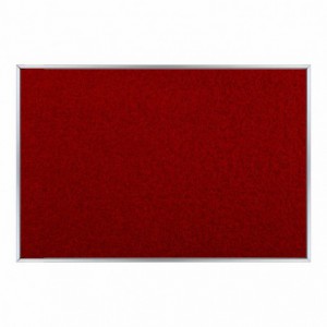 Info Board Alufine Frame (900 x 600mm - Red)