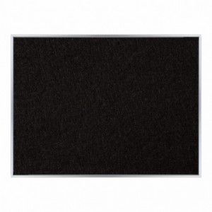 Info Board Alufine Frame (1200 x 900mm - Black)