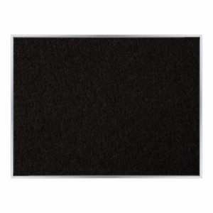 Info Board Alufine Frame (1200 x 900mm - Black)