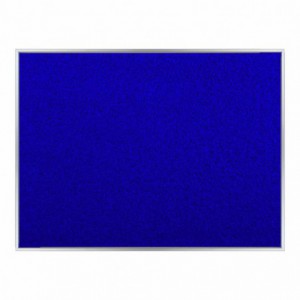 Info Board Alufine Frame (1200 x 900mm - Royal Blue)