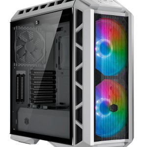 Cooler Master Mastercase H500P ATX Case - Mesh White with Tempered Glass