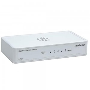 Manhattan 560696 5-Port Gigabit Ethernet Switch