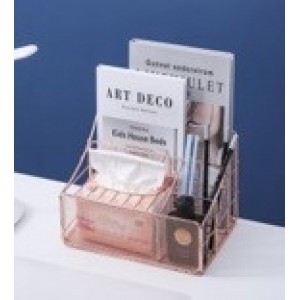 Fine Living Vast Sationary Organizer - Rose Gold