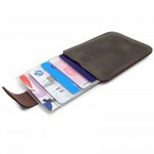 Tuff-Luv C8_53 Western Leather Credit Card Pull-E Wallet