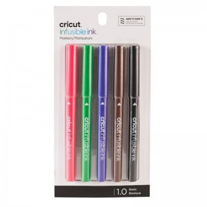 Cricut 2006256 Explore/Maker Infusible Ink Medium Point Pen Set 5-pack - Basics