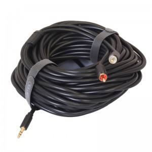 Parrot 10m Audio Cable - 3.5mm Jack to Dual RCA Plugs