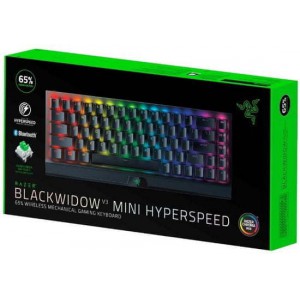 Razer - BlackWidow V3 Mini Hyperspeed 65% Wireless Mechanical Gaming Keyboard (Yellow Switch) - US