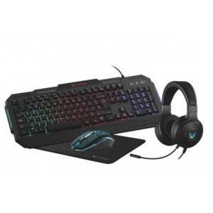 VX Gaming Heracles series 4-in-1 Combo KB  Mouse  Mousepad  Headset