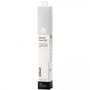 Cricut 2008676 Smart Iron-on 33x91cm 1 Sheet - Glitter Silver