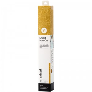 Cricut 2008673 Smart Iron-on 33x91cm 1 Sheet - Glitter Gold