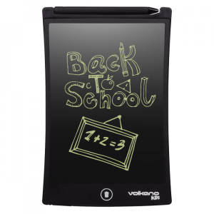 Volkano Kids Doodle Series 8.5" Writing and Drawing Board - Black