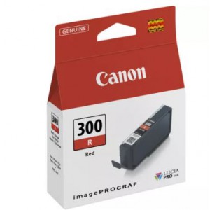 Canon PFI-300R Red Ink Cartridge