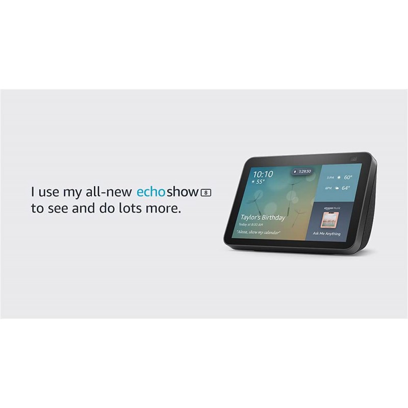 All-new Amazon Echo Show 8 (2021 release) 2nd Gen Smart Display