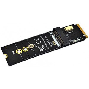 M.2 M-Key M.2 A/E Key NGFF WiFi Card to M.2 Key M Adapter Card Compatible for Intel 7260 8260 9260