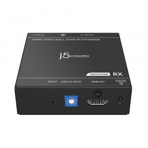j5create JVAE52-RX Receiver HDMI Video Wall over IP Extender