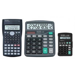 Sentry Triple Pack Home and Office Calculators