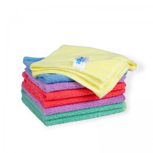 Kleaner Multi Purpose Super Absorbent Microfiber Towel Cleaning Cloth 30*30cm ( Pack of 8 )