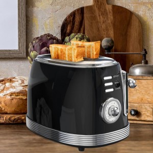 Milex Retro Toaster - Black
