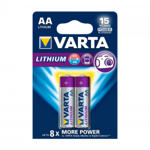 Varta Lithium Batteries AA - 2 Pack