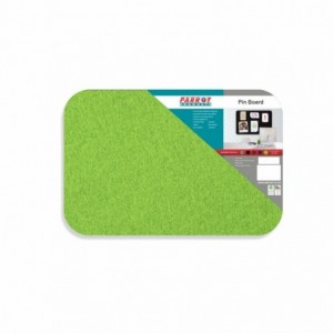 Parrot Adhesive Pin Board (No Frame - 900*450mm - Lime)
