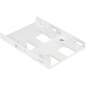 Corsair - CSSD-BRKT2W Dual SSD Mounting Bracket - White