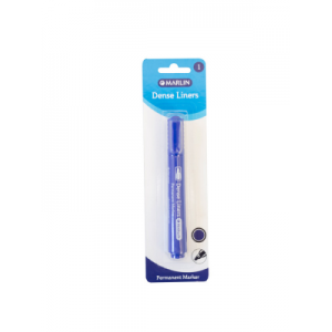 Marlin Dense Permanent Markers 1's - Blue