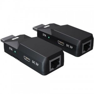 HDMI 50m Extender Over CAT5e/6 Network Ethernet Adapter (1080P) - Up to 50m