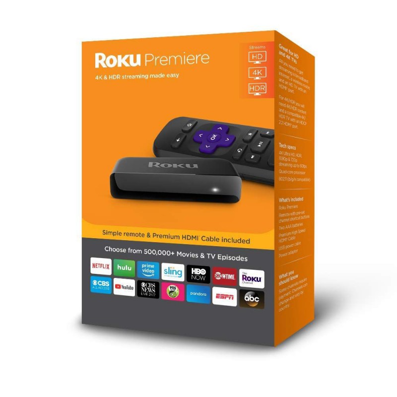 Roku Premiere Streaming Media Player - 3920