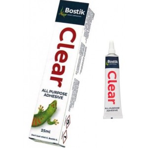 Bostik Clear All Purpose Adhesive Glue - 25ml