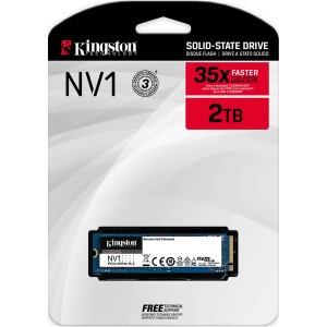 Kingston Technology - NV1 2TB M.2 2280 NVMe PCI-E 3.0 Internal Solid State Drive