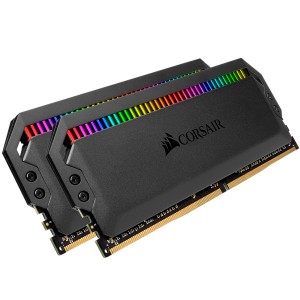 Corsair Dominator Platinum RGB 32GB (2 x 16GB) DDR4 3200MHz CL16 Memory - Black