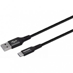 Philips Premium Braided USB-A to USB-C Cable