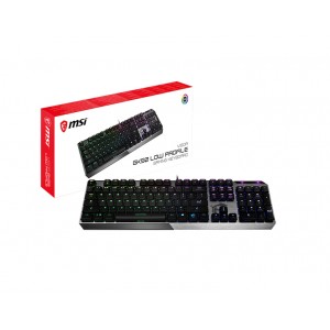 MSi Vigor GK50 Low Profile Mechanical Gaming Keyboard - US Layout