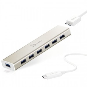 j5 Create JCH377 USB-C 7- Port Hub