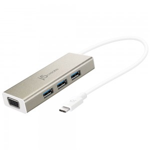j5 Create JCH411 USB 3.1 Type-C 3-Port Hub with VGA