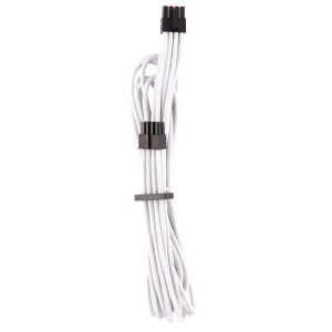 Corsair - Premium Individually Sleeved EPS12V/ATX12V Cables Type 4 Gen 4 - White