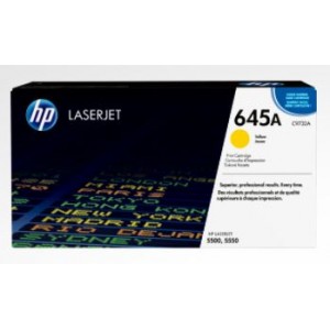 HP C9732A 645A Yellow Original LaserJet Toner Cartridge