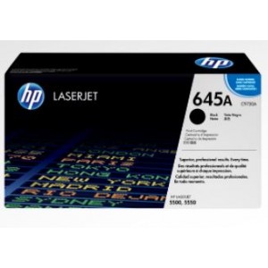 HP C9730A 645A Black Original LaserJet Toner Cartridge