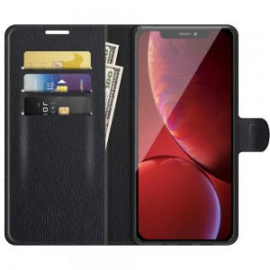 Tuff-Luv Executive Foilio Case &amp; Stand for Apple iPhone 13 Pro Max - Black