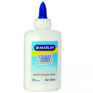Marlin White Craft Glue Non-Toxic 125ml Multi Purpose-Single Pack