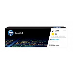 HP 203X(CF542X)  High Yield Yellow Original LaserJet Toner Cartridge