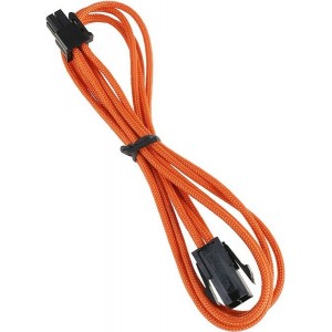BitFenix Alchemy Multisleeved (4) Cable 45cm 4pin ATX PSU-MB Extension Cable - Orange