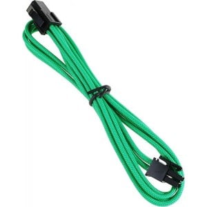 BitFenix Alchemy Multisleeved (4) Cable 45cm 4pin ATX PSU-MB Extension Cable - Green