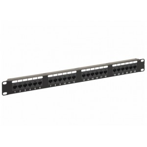 CATTEX CAT6 UTP PATCH PANEL 24PORT