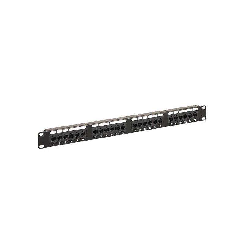 CATTEX CAT6 UTP PATCH PANEL 24PORT