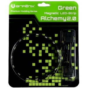 BitFenix Alchemy 2.0 6 LED 12cm Magnetic LED Strips - Green