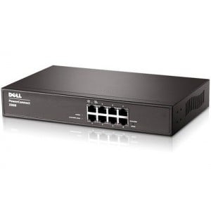 Dell PowerConnect 2808 Web-Managed Switch, 8 GbE Ports, Lifetime Limited Hardware Warranty