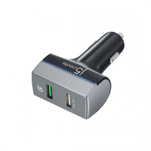 J5 Create JUPV20 2-Port USB QC 3.0 Car Charger
