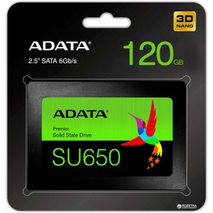 Adata Ultimate SU650 1.92TB 2.5 inch Serial ATA III 3D NAND Internal Solid State Drive